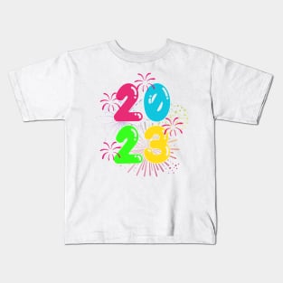 2023 happy new year Kids T-Shirt